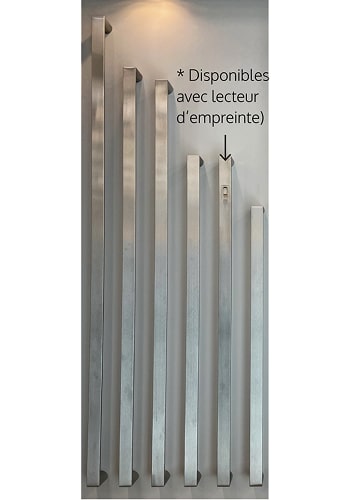 Poignée de porte modèle A690 bâton de maréchal